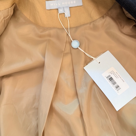 Hill House The Clarisse Jacket in Khaki Canvas - Picture 5 of 8